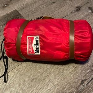 Vintage 90s Marlboro sleeping bag promo